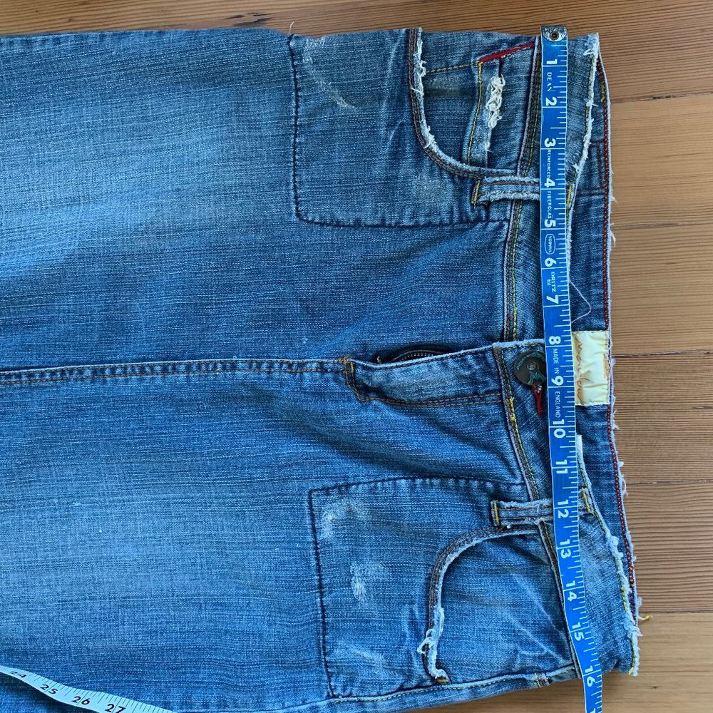 Vintage denim Maxi Skirt by Marlow Size 29/9 - Picture 11 of 12